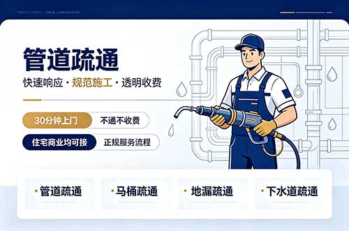 江山管道疏通