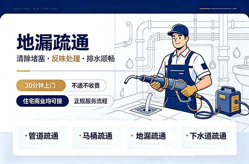 江山地漏疏通
