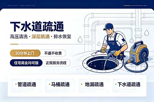 江山下水道疏通