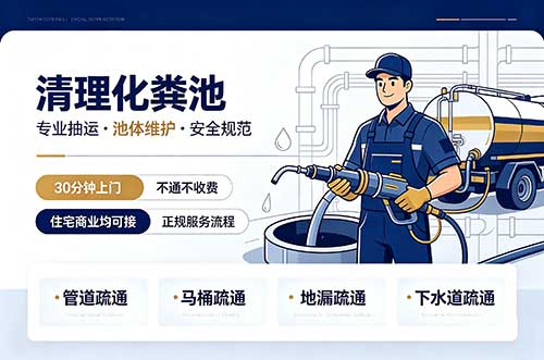 江山清理化粪池